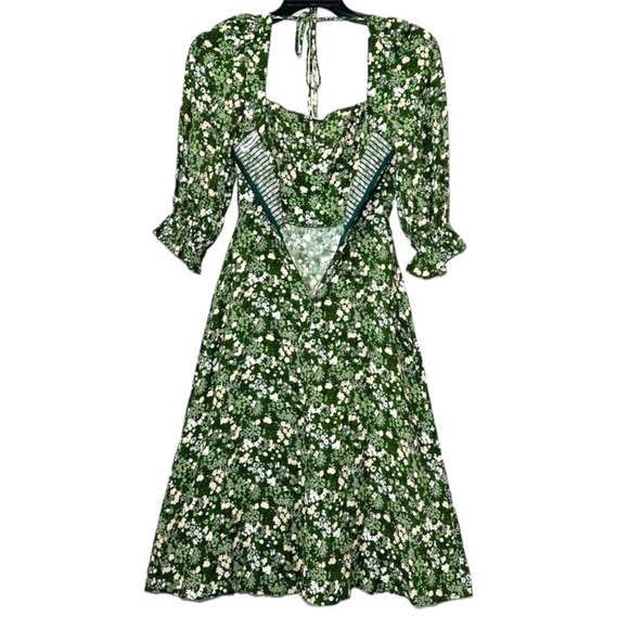 Reformation Enid Dress in Autumnal Floral Midi Cottagecore Farmcore size 2 - Picture 11 of 15